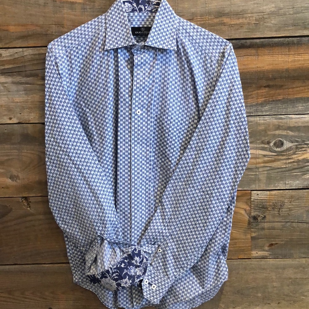Bugatchi mens dress shirt